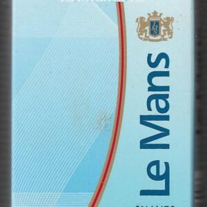 PAQUETE LE MANS SUAVES 20 CIGARRILLOS RUBIOS SIN VALOR COMERCIAL