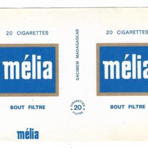 MARQUILLA MÉLIA 20 CIGARRILLOS INDUSTRIA MADAGASCAR SOFT