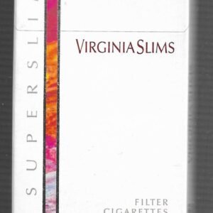 PAQUETE VIRGINIA SLIMS 20 CIGARRILLOS RUBIOS SIN VALOR COMERCIAL