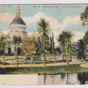 POSTAL N°120 BUENOS AIRES. JARDIN ZOOLÓGICO