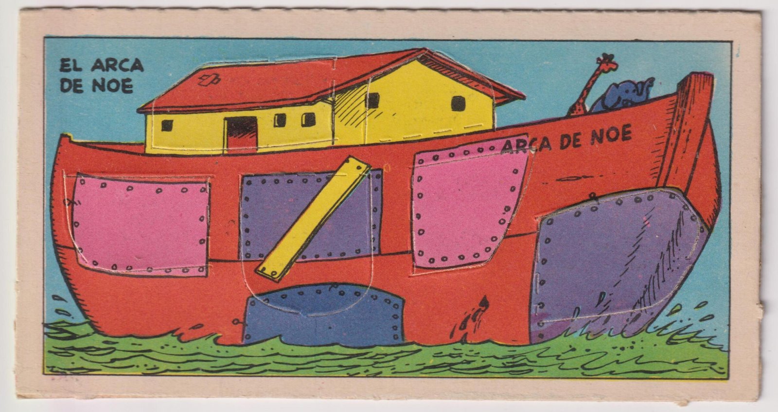 FIGURITA TARJETA VENTANITAS CHISTOSAS N°6