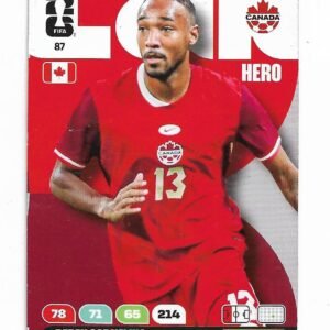 ADRENALYN OFFICIAL TRADING CARDS MUNDIAL 2026 DEREK CORNLIUS N°87