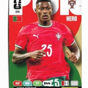 ADRENALYN OFFICIAL TRADING CARDS MUNDIAL 2026 NUNO MENDES N°375