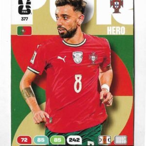 ADRENALYN OFFICIAL TRADING CARDS MUNDIAL 2026 BRUNO FERNANDEZ N°377