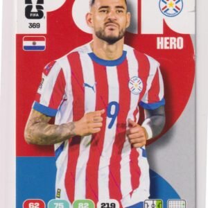 ADRENALYN OFFICIAL TRADING CARDS MUNDIAL 2026 ANTONIO SANABRIA N°369