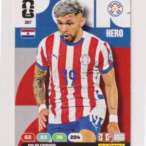 ADRENALYN OFFICIAL TRADING CARDS MUNDIAL 2026 JULIO ENCISO N°367