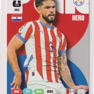 ADRENALYN OFFICIAL TRADING CARDS MUNDIAL 2026 OMAR ALDERETE N°363
