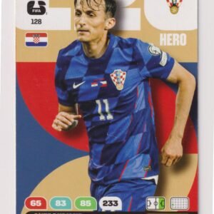 ADRENALYN OFFICIAL TRADING CARDS MUNDIAL 2026 ANTE BUDIMIR N°128