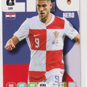 ADRENALYN OFFICIAL TRADING CARDS MUNDIAL 2026 ANDREJ KRAMARIC N°129