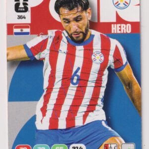 ADRENALYN OFFICIAL TRADING CARDS MUNDIAL 2026 JÚNIOR ALONSO N°364