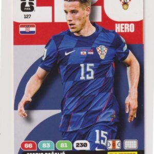 ADRENALYN OFFICIAL TRADING CARDS MUNDIAL 2026 MARIO PASALIC N°127