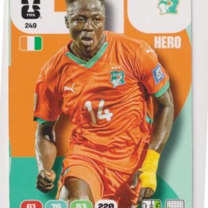 ADRENALYN OFFICIAL TRADING CARDS MUNDIAL 2026 OUMAR DIAKITÉ N°249