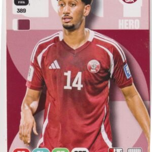 ADRENALYN OFFICIAL TRADING CARDS MUNDIAL 2026 HOMAN AL- AMIN N°389