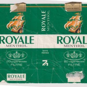 MARQUILLA ROYALE MENTHOL 20 CIGARRILLOS DE FRANCIA SOFT