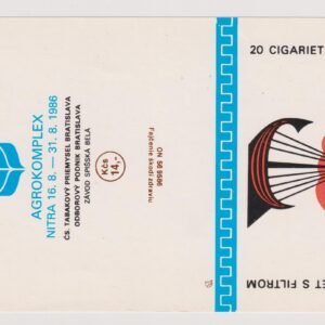 MARQUILLA SPARTA 20 CIGARRILLOS DE CHECOSLOVAQUIA SOFT