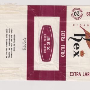 MARQUILLA REX EXTRA - FILTRO 20 CIGARRILLOS DE ESPAÑA SOFT