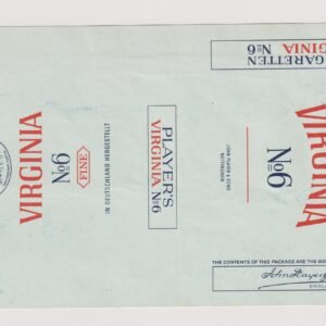 MARQUILLA PLAYER'S VIRGINIA 18 CIGARRILLOS DE ALEMANIA SOFT