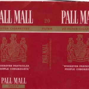 MARQUILLA PALL MALL FILTER 20 CIGARRILLOS DE ALEMANIA SOFT