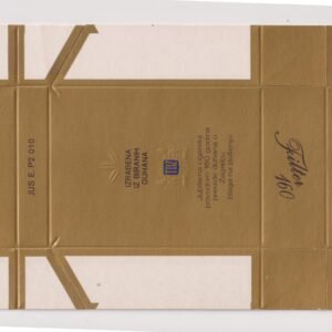 MARQUILLA FILTER 160 20 CIGARRILLOS DE YUGOSLAVIA BOX