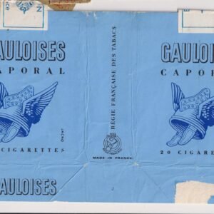 MARQUILLA GAULOISES CAPORAL 20 CIGARRILLOS DE FRANCIA BOX