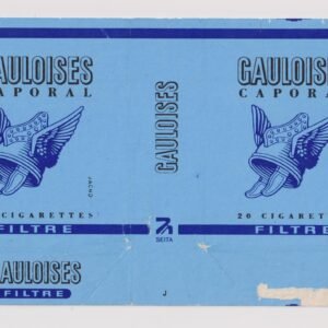 MARQUILLA GAULOISES CAPORAL 20 CIGARRILLOS DE FRANCIA BOX