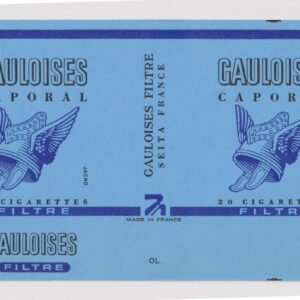MARQUILLA GAULOISES CAPORAL 20 CIGARRILLOS DE FRANCIA BOX