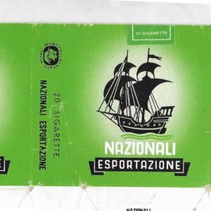 MARQUILLA NAZIONALI ESPORTAZIONE 20 CIGARRILLOS DE ITALIA BOX