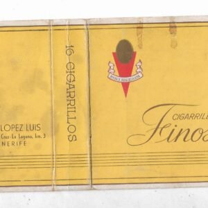 MARQUILLA JOSE LOPEZ LUIS 20 CIGARRILLOS DE ESPAÑA BOX