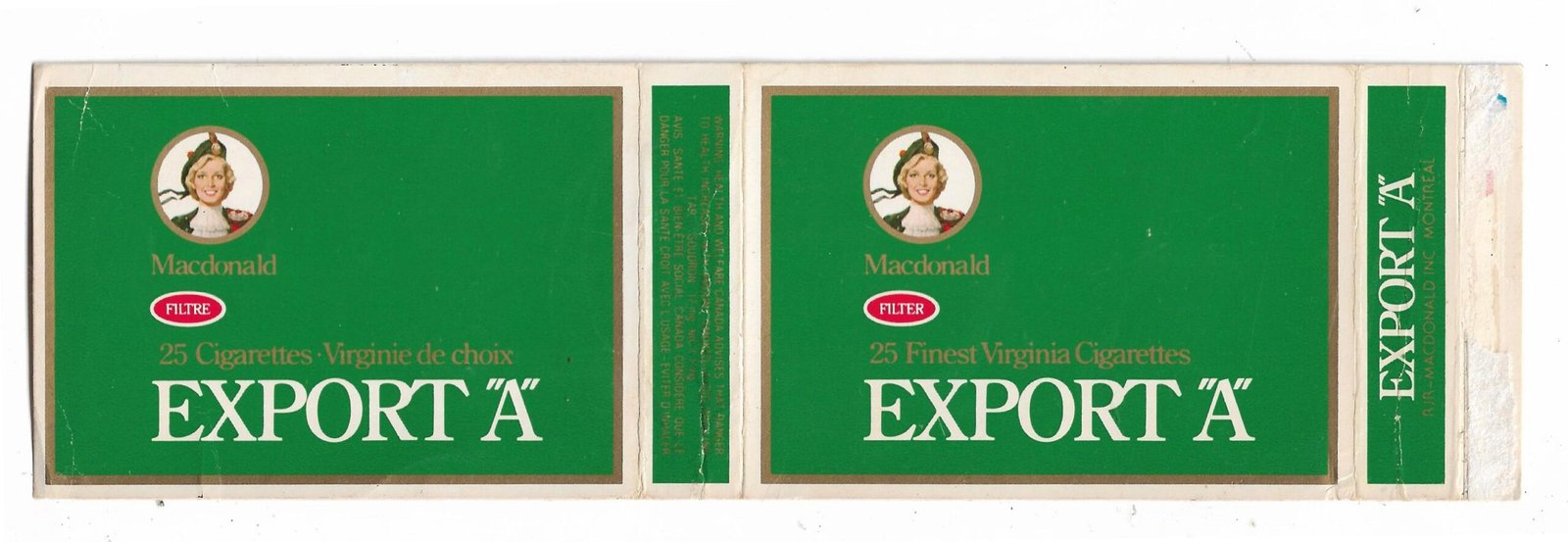 EXPORT "A" FINEST VIRGINIA