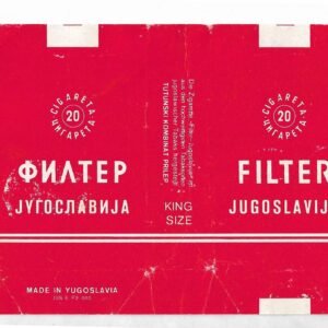 MARQUILLA FILTER JUGOSLAVIJA 20 CIGARRILLOS DE YUGOSLAVIA SOFT