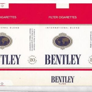 MARQUILLA BENTLEY FILTER 20 CIGARRILLOS DE LUXEMBURGO SOFT