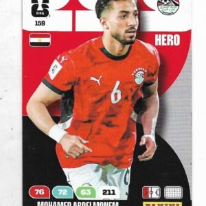 ADRENALYN OFFICIAL TRADING CARDS MUNDIAL 2026 MOHAMED ABDELMONEM N°159