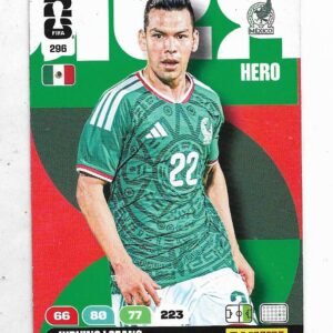 ADRENALYN OFFICIAL TRADING CARDS MUNDIAL 2026 HIRBING LOZANO N°296