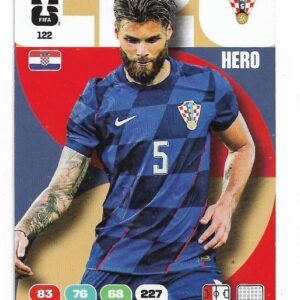 ADRENALYN OFFICIAL TRADING CARDS MUNDIAL 2026 DUJE CALETA - CAR N°122