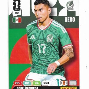 ADRENALYN OFFICIAL TRADING CARDS MUNDIAL 2026 ORBELÍN PINEDA N°295