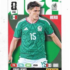 ADRENALYN OFFICIAL TRADING CARDS MUNDIAL 2026 ISRAEL REYES N°290